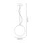 Louisa 1 - Light Silver Sphere Pendant