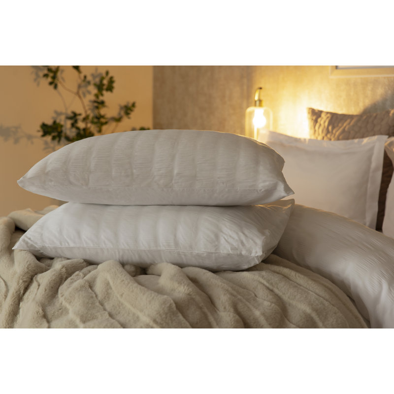 Samara Cotton Blend Duvet Cover Set with Pillowcases, Single