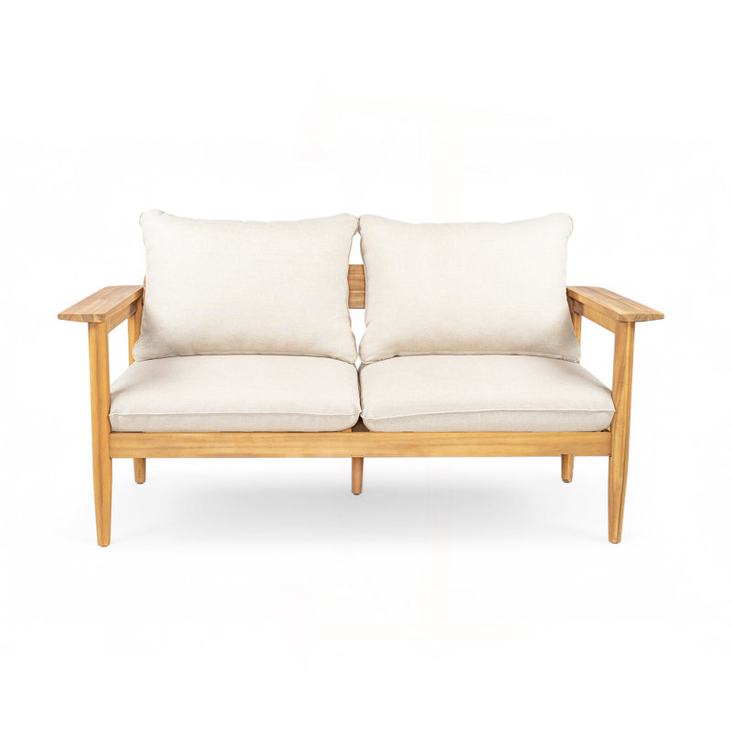 Causeuse d'extérieur en bois d'acacia Terassi