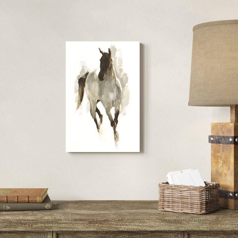 " Rustic Horse I " by Ethan Harper, 18" H x 12" W x 1" D