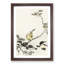 Bunting Bird on a Blossom Branch by Ohara Koson - Framed Print-55681175-55681179