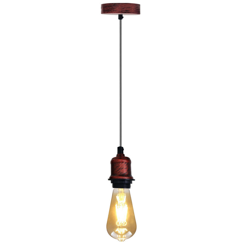 Kingsville 1 - Light Pendant, Rustic Red