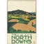 «The North Downs, London Underground» par Edward Mcknight Kauffer - Art mural sur toile tendue avec châssis-1457443886