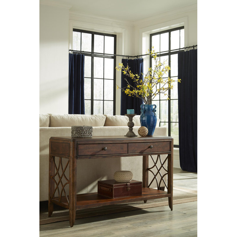 Georgia Rain Sofa Table (2 Drawers)