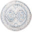 Tapis oriental gris / bleu Fleeton-970599848