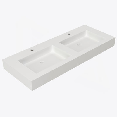 Stone Resin Solid Surface Bathroom Vanity Basin Sink