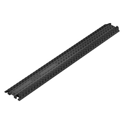 Paquet de 3 rampes de protection pour câbles VEVOR - capacité de charge de 2 000 lb, housse de câble TPR antidérapant pour garage et entrepôt