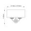 Basilia Steel Armed Sconce