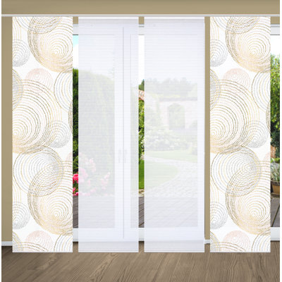 Semi Sheer Sliding Panel