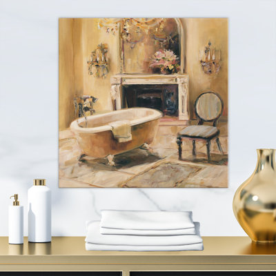 French Boudoir Bath I - reproduction d'art
