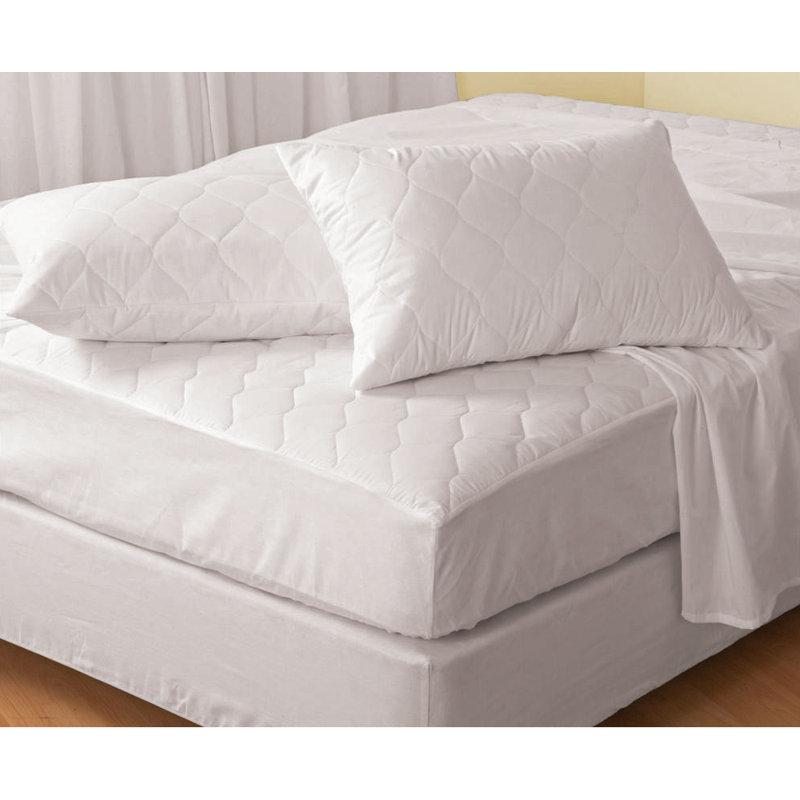 Protège-matelas en polyester antibactérienne, Grand