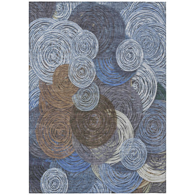 Machine Washable Indoor/Outdoor Jenning ACN2267 Geometric Rug