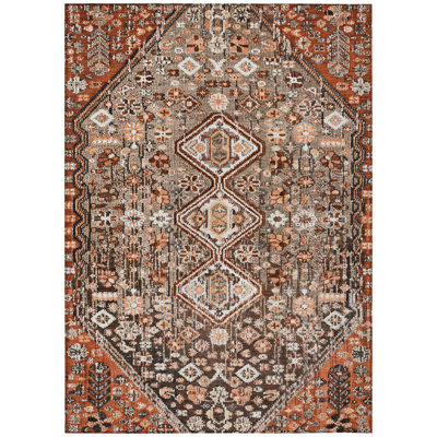 Tapis fudge Xhevrie intérieur / extérieur lavable à la machine