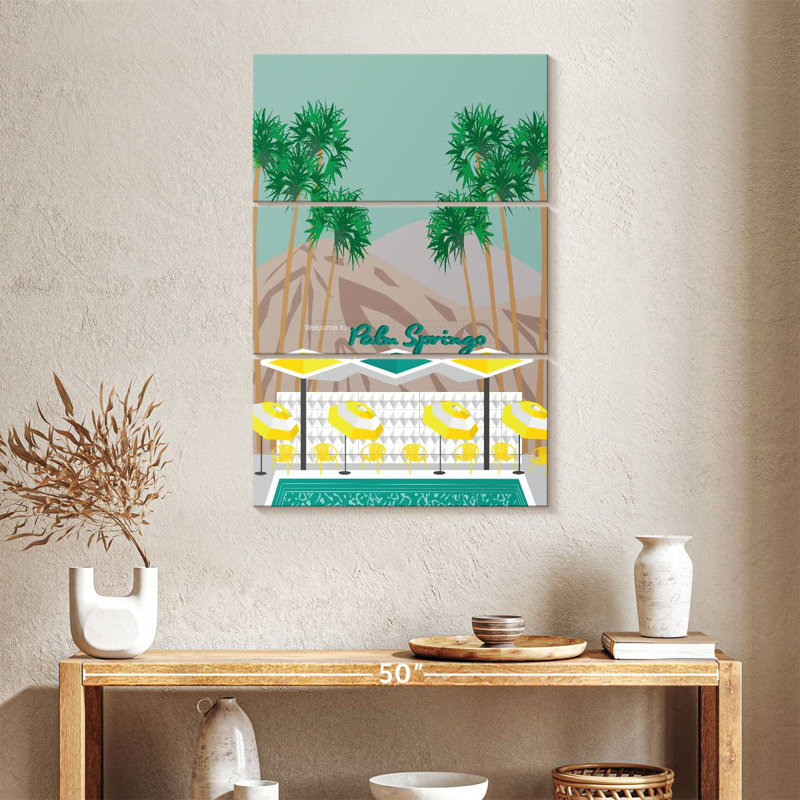Piscine Nicci Palm Springs, H 38 po x l 24 po