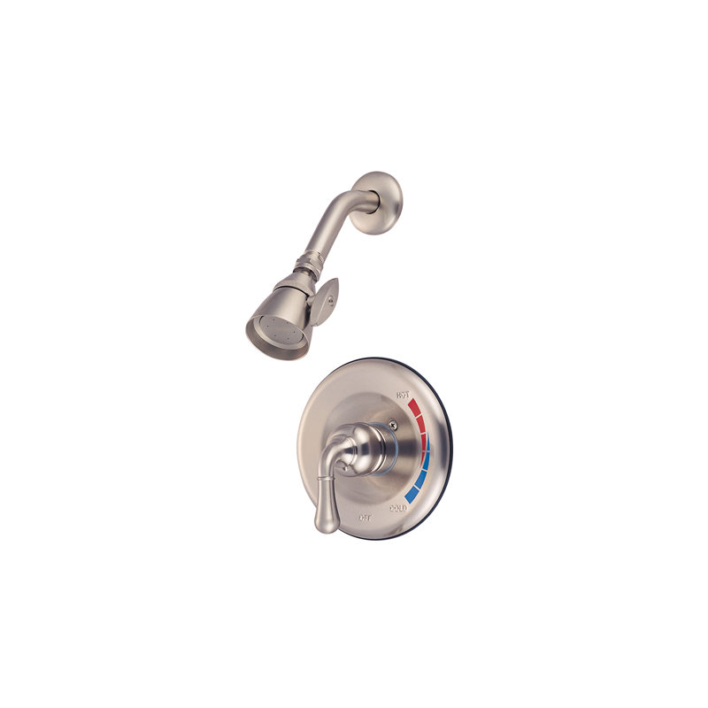 Kingston Brass Magellan Single-Handle Pressure Balanced Shower Faucet, Brushed Nickel