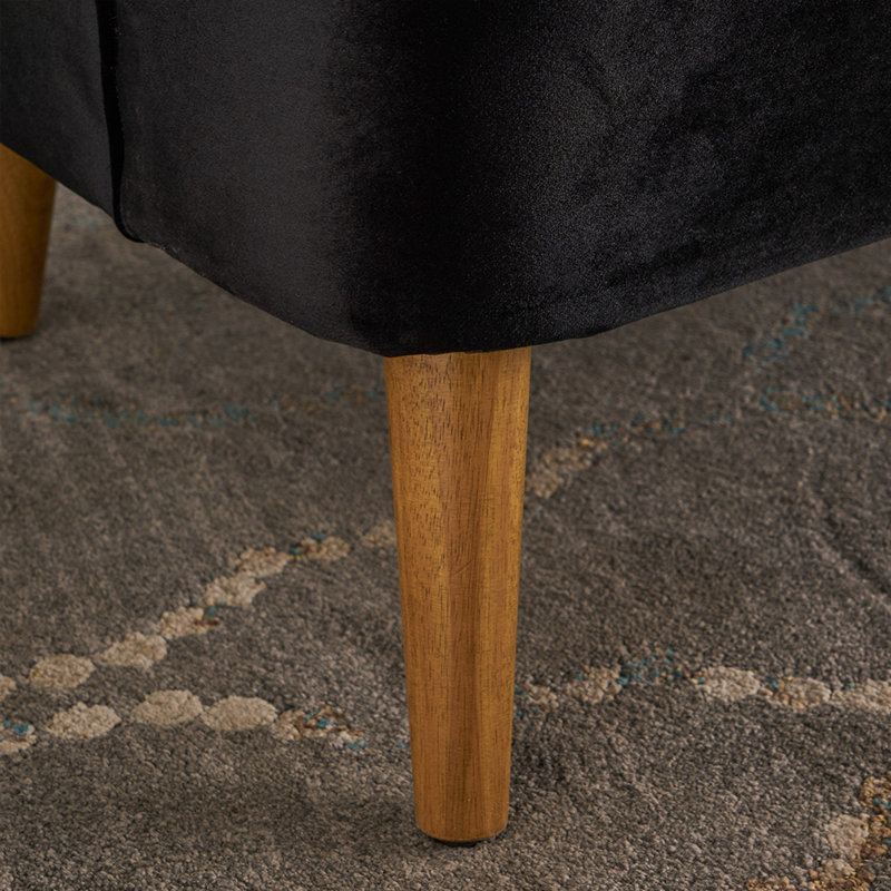 Fauteuil Aaraon, Velours mauve