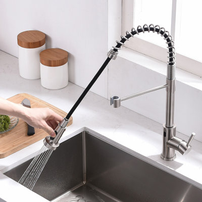 FLG Pull Down Touchless Kitchen Faucet