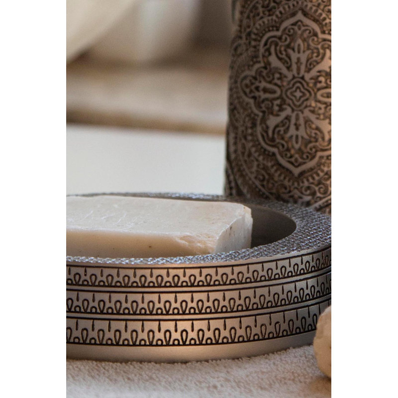Porte-savon, Gris