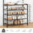 Aarran Hall Tree with Shoe Storage and 9 Hooks,Shoe and Coat Rack
