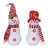 Plush Snowman with Hat and Scarf (Set of 2)