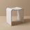 Tabouret de douche autoportant à surface solide 