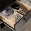 Bureau en L, finition noire-655057092