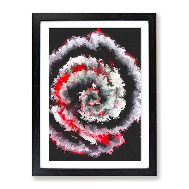 No Limits Abstract - Framed Print, Black Framed, 64cm H x 46cm W x 2cm D