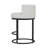 Finley 26" Swivel Counter Stool With Cylindrical Metal Frame-121042924