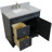 37'' Single Bathroom Vanity with Top-445655810-445655808