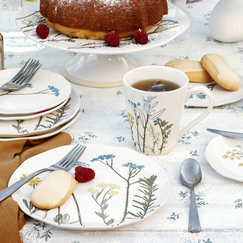 Tasses Wildflowers, ensemble de 4