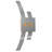 Anite Stainless Steel Flush Mounted Sconce