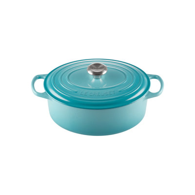 Le Creuset Enameled Cast Iron Oval Dutch Oven with Lid