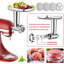 Accessoire hachoir à viande en acier inoxydable pour robot pâtissier KitchenAid, ensemble d'accessoires hachoir à viande par GVODE