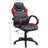Office Chair Upholstered 1Pc Cushioned Comfort Chair Relax Gaming Office Work Black And Red Color-450820638