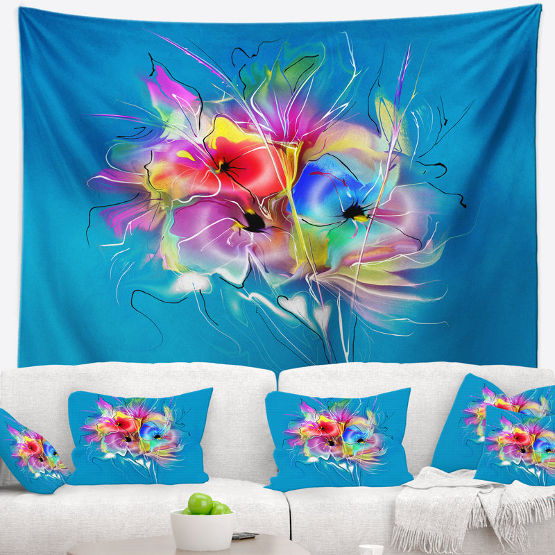 Polyester Tapestry, 50" H x 60" W