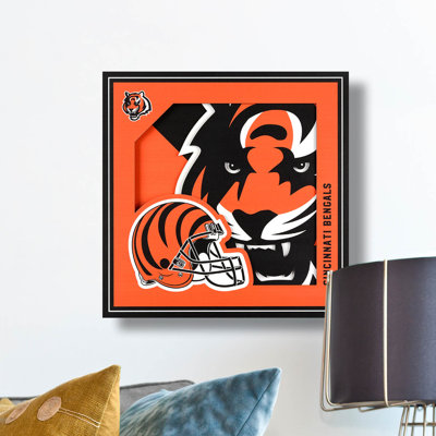 NFL 3D Logo Series Wall Art - 12x12
