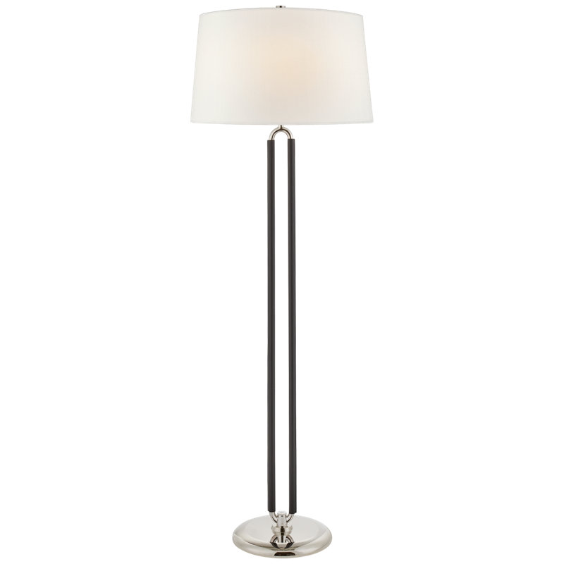 Ralph Lauren Cody 2 - Light Floor Lamp, Polished Nickel