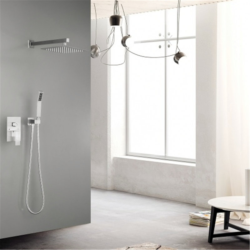 Complete Shower System, Brushed Nickel