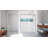 Leser - W x 65.375'' H Bypass Door Semi-Frameless Shower Door with-906323347-906323346