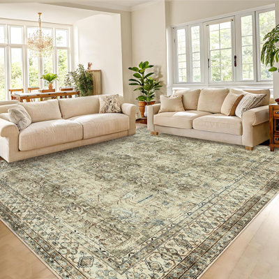 Floral Area Rug