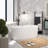 59'' x 29.5'' Freestanding Soaking Acrylic Bathtub