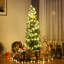 Sapin de Noël artificiel vert élancé-1504124143