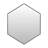 Modern Metal Framed Hexagon Wall Mirror-566911145-566911147