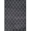 Atlas Wool Geometric Area Rug in Charcoal