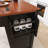 53.5" Drop-Leaf Countertop Kitchen Cart With Spice Rack & Power Outlet-1277964625