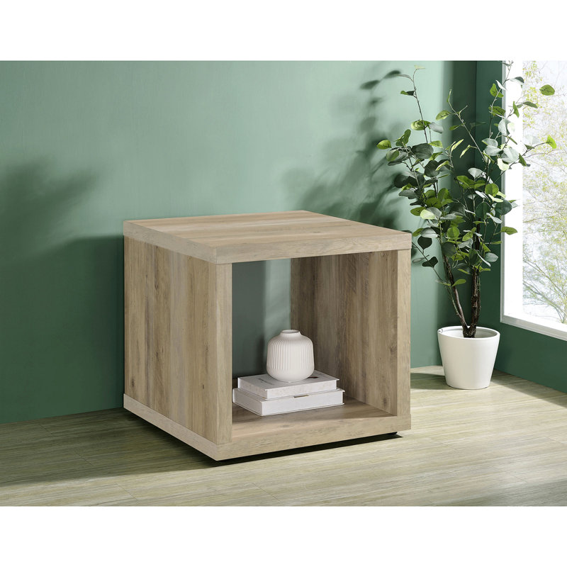 Table de bout d'appoint Flint, Beige