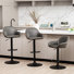 Tabouret de bar pivotant Mid-Century