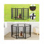 Parc pour chien robuste, clôture pliable à 8 panneaux pour petits chiens-110833159-110833157