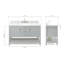 Ensemble de meuble-lavabo simple 55 po Abby-55794950
