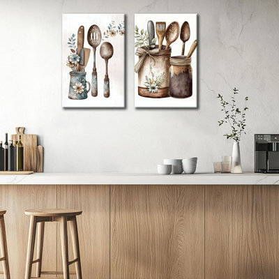 2 Piece Wrapped Canvas Print